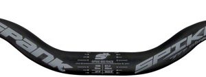 Spank Spike 777 FR Bearclaw Vibrocore Riser Handlebar: 31.8, 777mm, 50mm Rise Black
