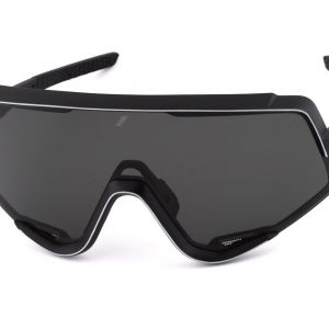 100% Glendale Sunglasses (Soft Tact Black) (Smoke Lens) - 61033-102-01