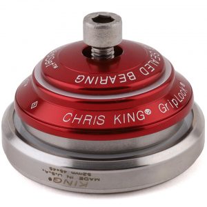 Chris King DropSet 2 Headset (Red) (1-1/8" to 1-1/2") (45deg) (IS42/28.6) (IS52/40) - CAR1