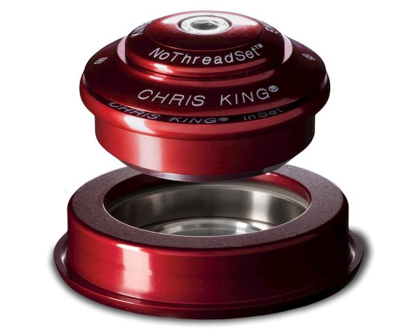 Chris King InSet 2 Headset (Red) (1-1/8" to 1-1/2") (ZS44/28.6) (ZS56/40) - FR0054