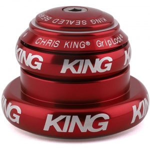 Chris King NoThreadSet Tapered Headset (Red) (1-1/8" to 1-1/2") (EC34/28.6) (EC44/40) - BKR1