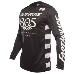 Fasthouse Inc. Classic 805 Long Sleeve Jersey (Black) (L) - 5728-0010