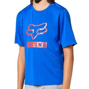 Fox Racing Ranger Short Sleeve Youth Jersey (Blue) (Youth XL) - 27394-002YXL