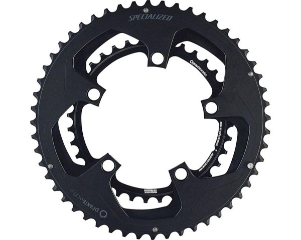 Specialized Praxis Chainrings (Black) (110mm BCD) (Offset N/A) (52/36T) - 06217-1702