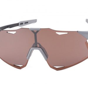 100% Hypercraft Sunglasses (Matte Stone Grey) (HiPER Silver Mirror Lens) - 61039-394-76