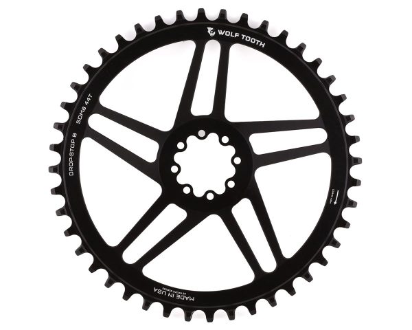 Wolf Tooth Components Sram 8-Bolt Direct Mount Chainring (Black) (6mm Offset) (44T) (Dr... - SDM8-44