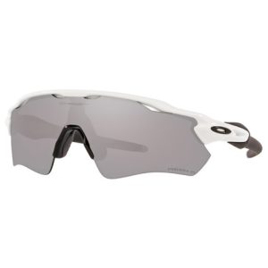 Oakley Radar EV Path Prizm Sunglasses - Polished White Frame / Prizm Polarized