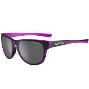 Tifosi Smoove Single Lens Sunglasses - Onyx Ultra Violet / Smoke Lens