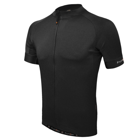 Funkier Airflow Short Sleeve Cycling Jersey - Black / Small