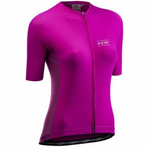 Northwave Allure Short Sleeve Women's Cycling jersey - Cyclamen / Small
