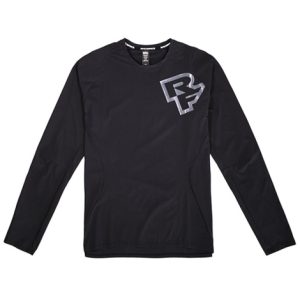 Race Face Conspiracy DWR Long Sleeve Cycling Jersey - 2021 - Black / Small