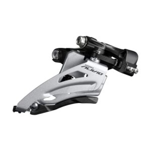 Shimano Alivio M3120 Double Front Derailleur - Silver / Band On / 34.9mm / Double