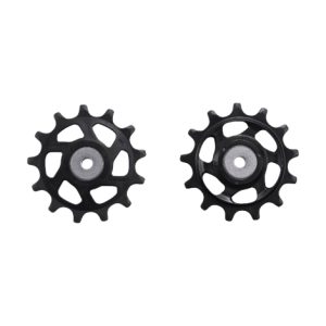 Shimano XT M8100 Tension & Guide Pulley Jockey Wheels - Black / 12 Speed