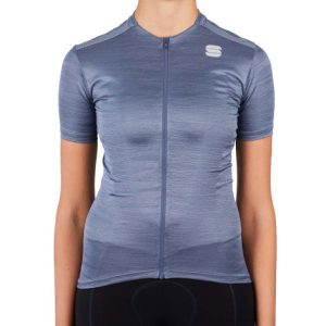 Sportful Supergiara Women's Short Sleeve Cycling Jersey - Blue Sea / Small