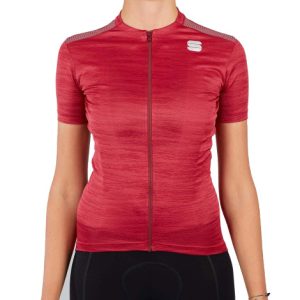 Sportful Supergiara Women's Short Sleeve Cycling Jersey - Red Rumba / XSmall