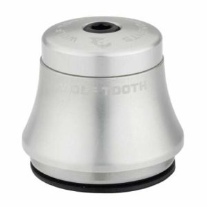 Wolf Tooth Premium External Cup Headset - Nickel / 1 1/8" / Upper / IS41/28.6 - 25mm Stack