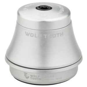 Wolf Tooth Premium External Cup Headset - Nickel / 1 1/8" / Upper / ZS44/28.6 - 25mm Stack
