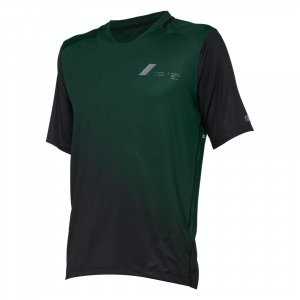 100% | Celium Short Sleeve Jersey Men's | Size Small in Forest Green/Black