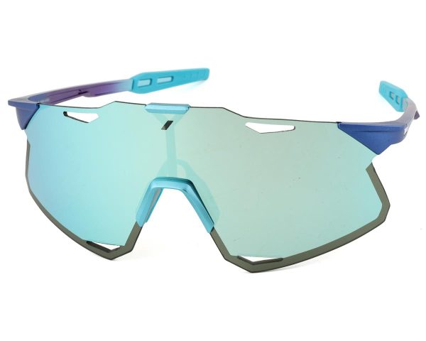 100% Hypercraft Sunglasses (Matte Metallic Into the Fade) (Blue Topaz Multilayer Mi... - 60000-00003
