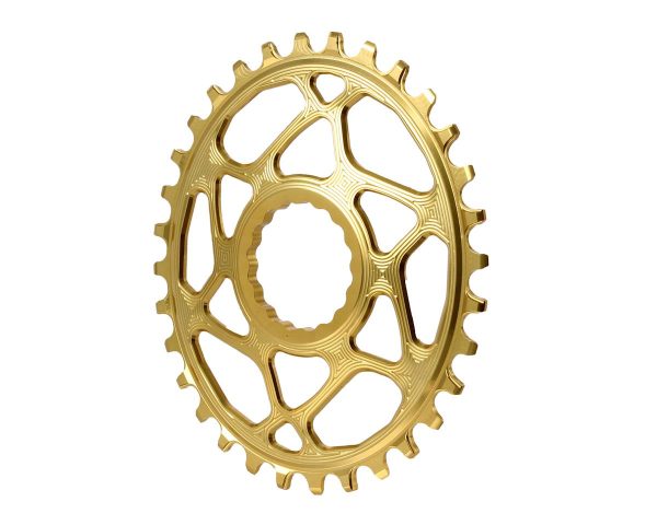 Absolute Black Direct Mount Race Face Cinch Oval Chainrings (Gold) (Single) (3mm ... - RFOVBOOST32GL