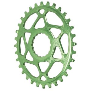 Absolute Black Direct Mount Race Face Cinch Oval Chainrings (Green) (Single) (3mm... - RFOVBOOST32GN