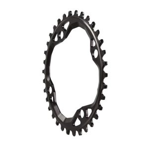 Absolute Black Oval Mountain Chainrings (Black) (1 x 10/11/12 Speed) (Single) (104mm BCD... - OV34BK