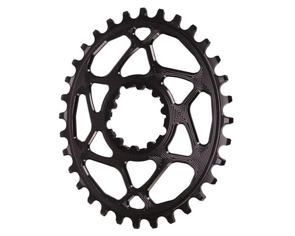 Absolute Black SRAM GXP Direct Mount Oval Chainrings (Black) (Single) (3mm Offset... - SROVBOOST32BK