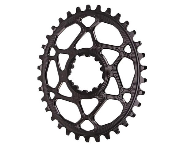 Absolute Black SRAM GXP Direct Mount Oval Chainrings (Black) (Single) (3mm Offset... - SROVBOOST34BK