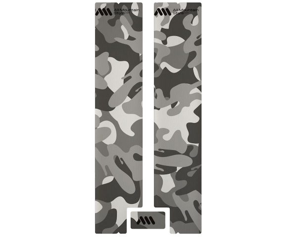 All Mountain Style Honeycomb Fork Guard (Clear/Camo) - AMSFG3CLCM