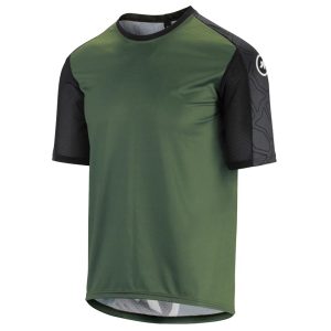 Assos Men's Trail Short Sleeve Jersey (Mugo Green) (M) - 51.20.205.75.M
