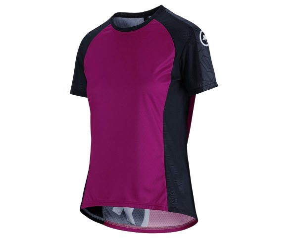 Assos Women's Trail Short Sleeve Jersey (Cactus Purple) (XL) - 52.20.206.78.XL