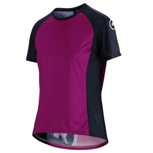 Assos Women's Trail Short Sleeve Jersey (Cactus Purple) (XLG) - 52.20.206.78.XLG