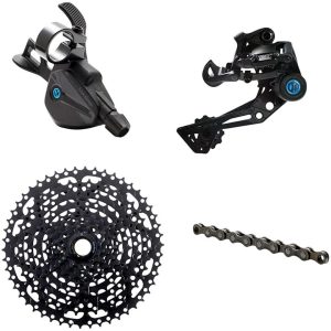 Box Three Prime 9 Groupset (9 Speed) (X-Wide Cage) (Multi Shift) (11-50T) - BX-DT3-P9AMXW-KIT