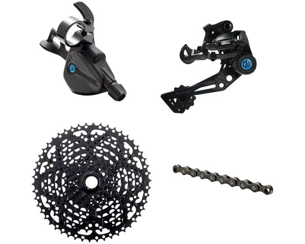 Box Three Prime 9 Groupset (9 Speed) (X-Wide Cage) (Multi Shift) (11-50T) - BX-DT3-P9AMXW-KIT