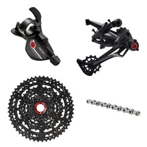 Box Two Prime 9 Groupset (9 Speed) (Multi Shift) (11-50T) - BX-DT2-P9AMXW-KIT