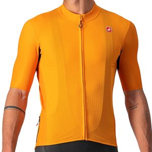 Castelli Endurance Elite Short Sleeve Jersey (Pop Orange) (S) - A4522022854-2