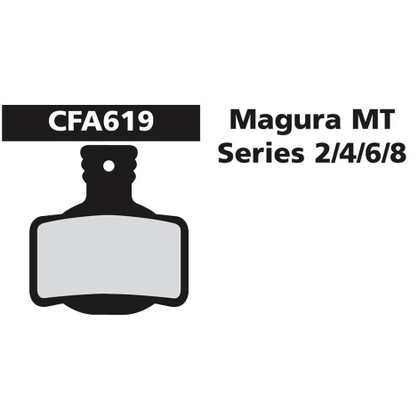 EBC Brake Disc Brake Pads - Standard - Green / FA619 - Magura MT 2/4/6/8