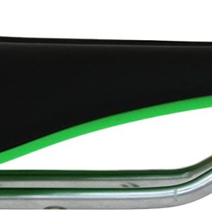 Fabric Line Elite Shallow Saddle, Black/Green, 134mm