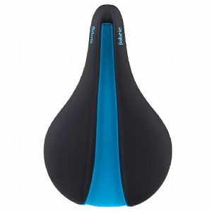 Fabric Line S Elite Flat Saddle, Black/Blue, 142mm