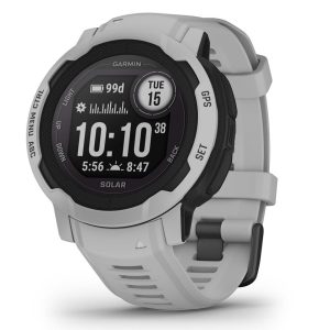 Garmin Instinct 2 Solar GPS Smartwatch (Mist Grey) (2 | 45mm Case) - 010-02627-11