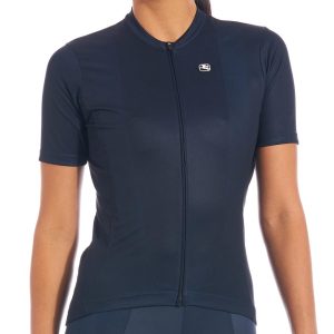 Giordana Women's Fusion Short Sleeve Jersey (Midnight Blue) (M) - GICS21-WSSJ-FUSI-MIBL03