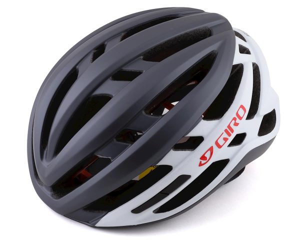 Giro Agilis Helmet w/ MIPS (Matte Portaro Grey/White/Red) (S) - 7129293