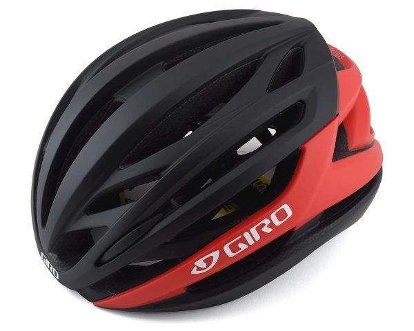 Giro Syntax MIPS Road Helmet (Matte Black/Bright Red) (M) - 7099649