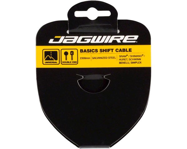 Jagwire Basics Derailleur Cable (Galvanized) (SRAM/Shimano/Huret/Schwinn) (Double End)... - 12RG2300