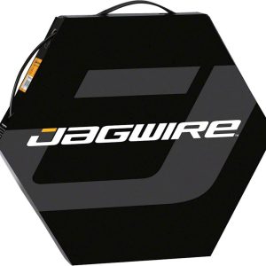 Jagwire Basics Derailleur Cable Housing File Box (Black) (4mm) (50 Meters) - 90A9765