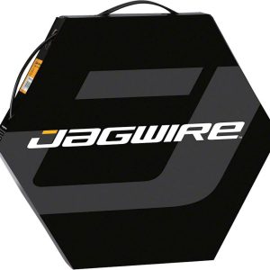 Jagwire Basics Derailleur Cable Housing File Box (Black) (5mm) (50 Meters) - 90B9765