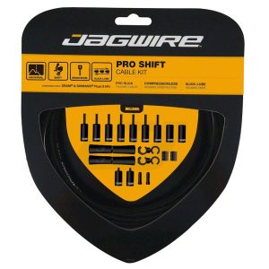 Jagwire Pro Shift Kit (Black) (Shimano/SRAM) (1.1mm) (2300/2800mm) (Cables & Housing) - PCK500
