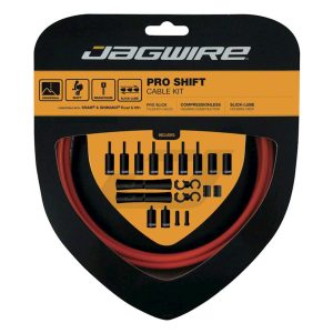 Jagwire Pro Shift Kit (Orange) (Shimano/SRAM) (1.1mm) (2300/2800mm) - PCK506