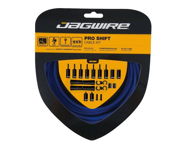 Jagwire Pro Shift Kit (SID Blue) (Shimano/SRAM) (1.1mm) (2300/2800mm) - PCK505
