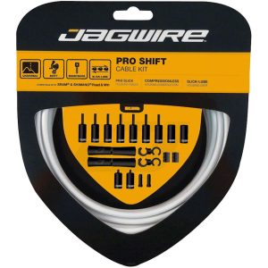 Jagwire Pro Shift Kit (White) (Shimano/SRAM) (1.1mm) (2300/2800mm) - PCK503